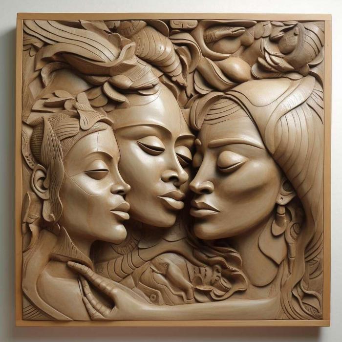 نموذج ثلاثي الأبعاد لآلة CNC 3D Art 